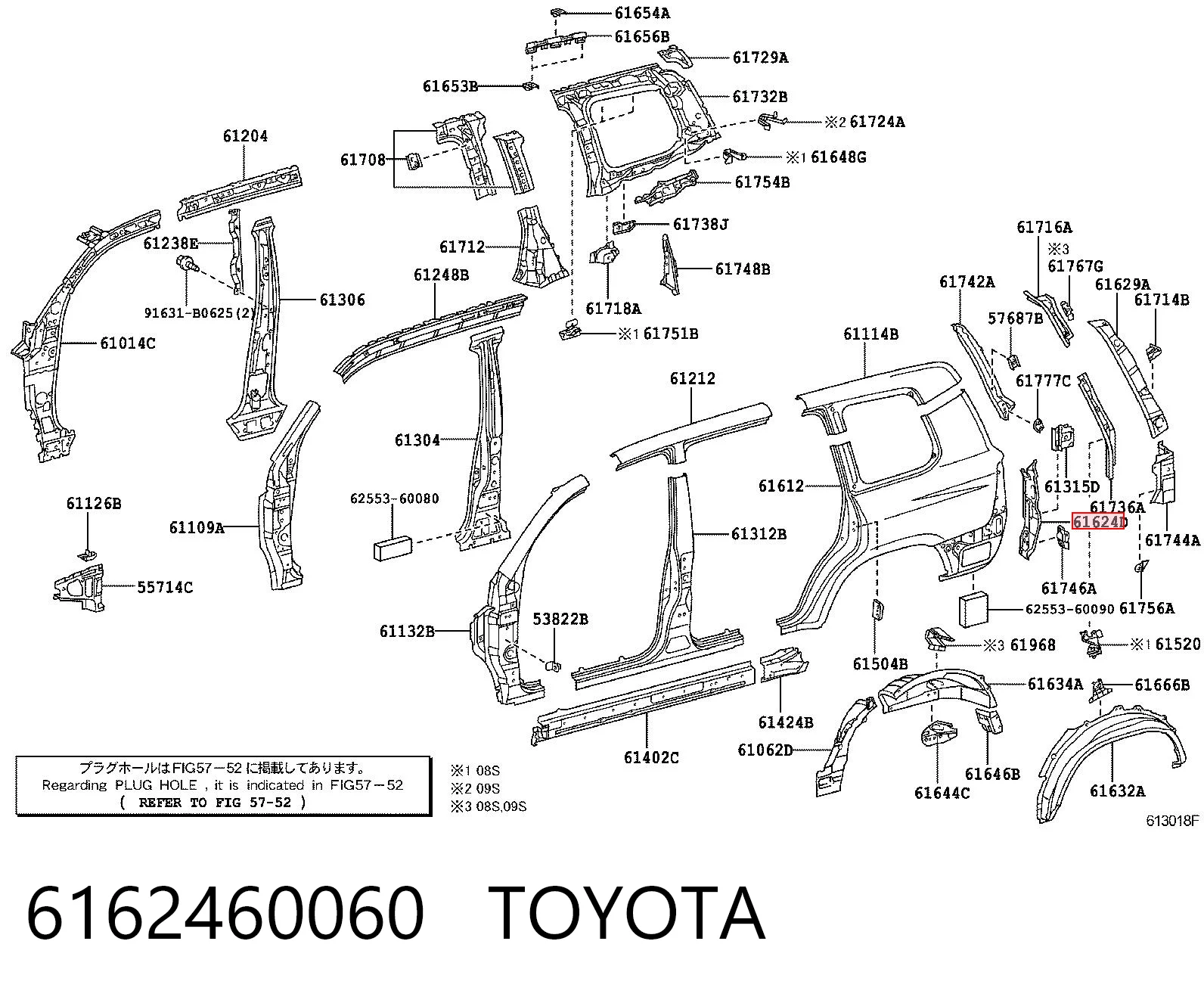 6162460060 Toyota