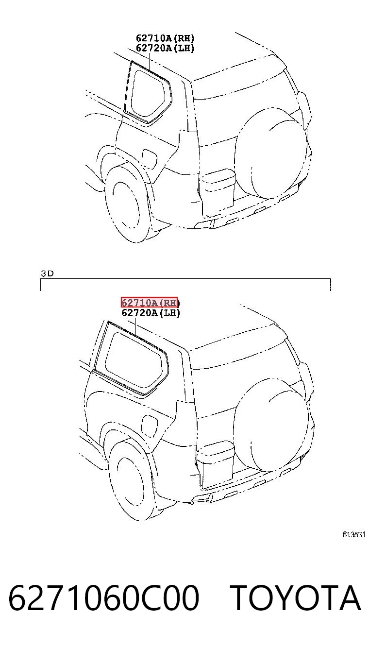 6271060C00 Toyota