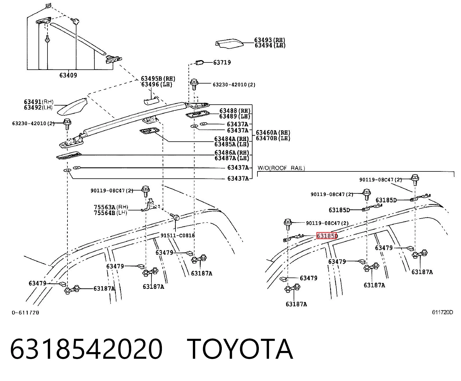 6318542020 Toyota 