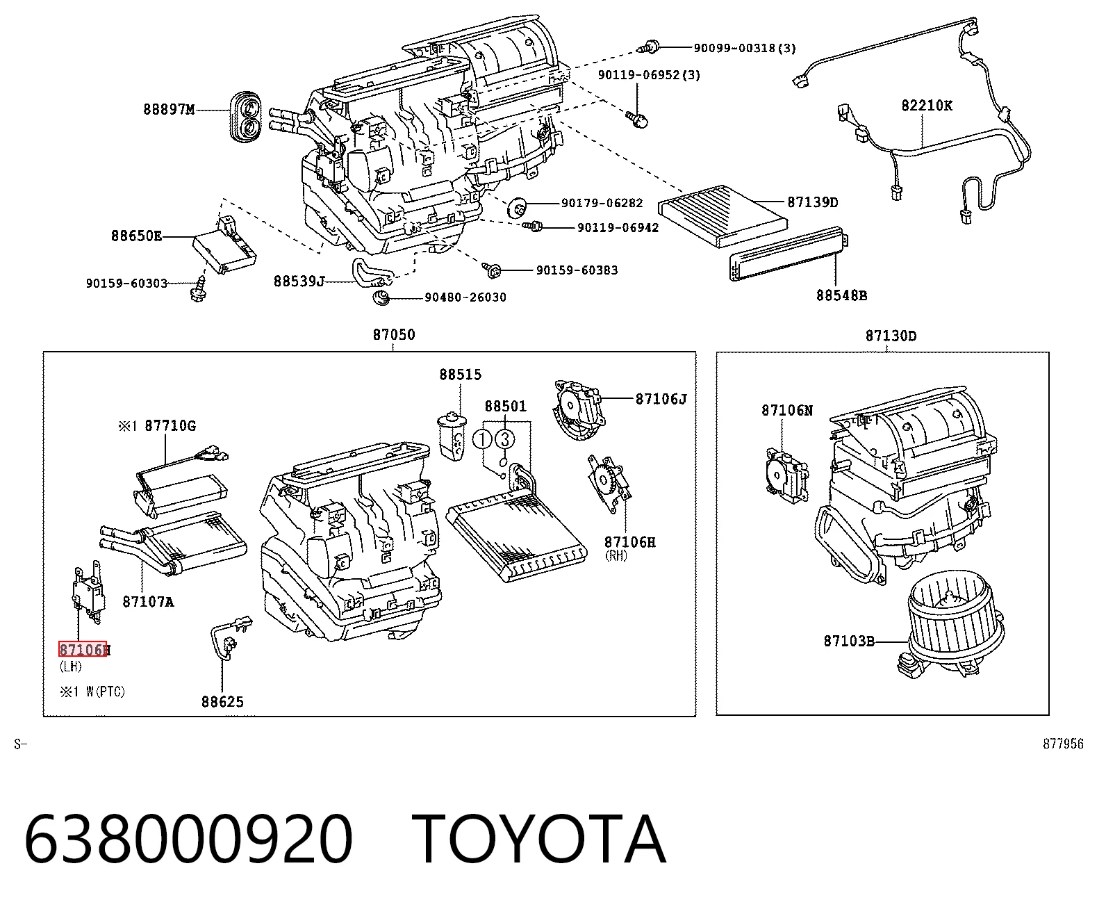 638000920 Toyota 