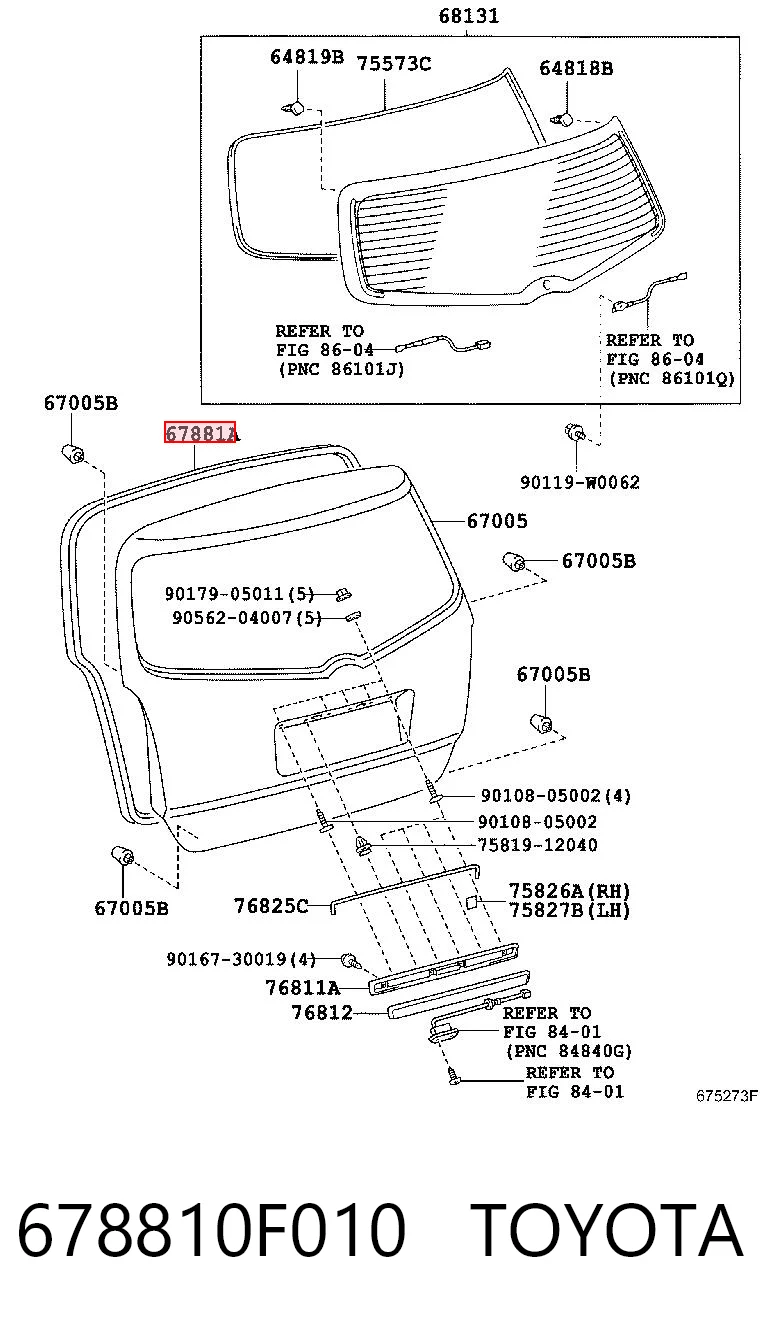 678810F010 Toyota