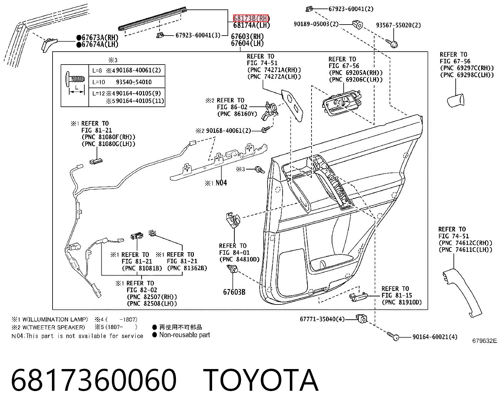 6817360060 Toyota 