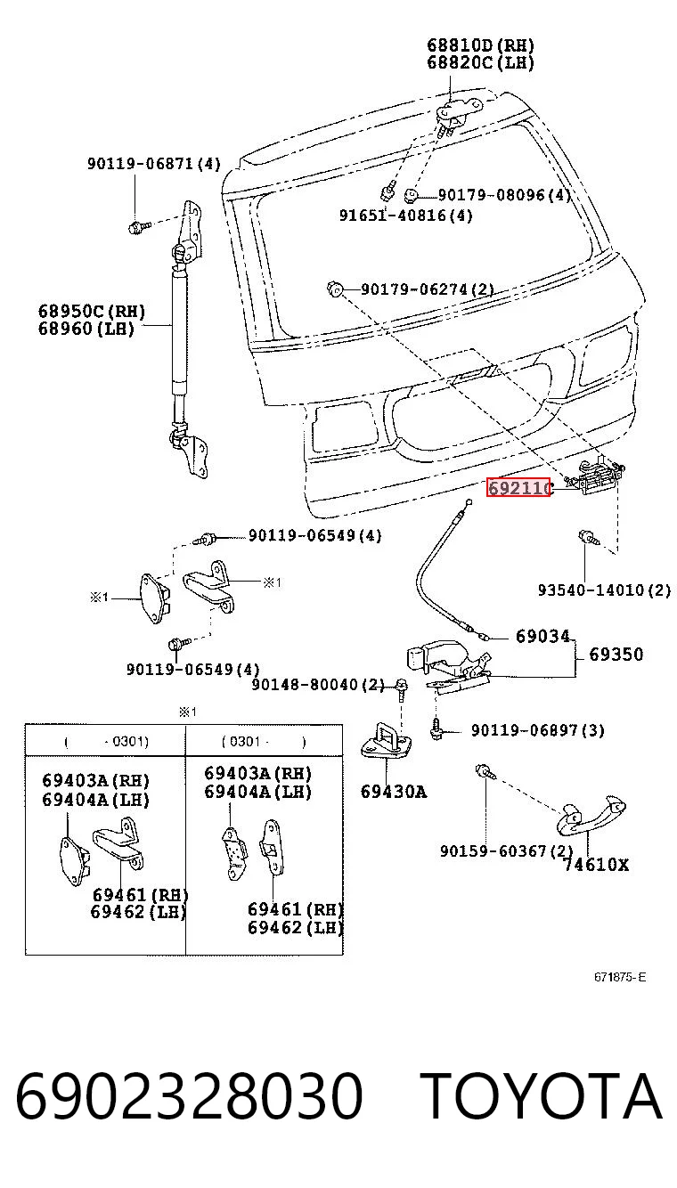 6902328030 Toyota