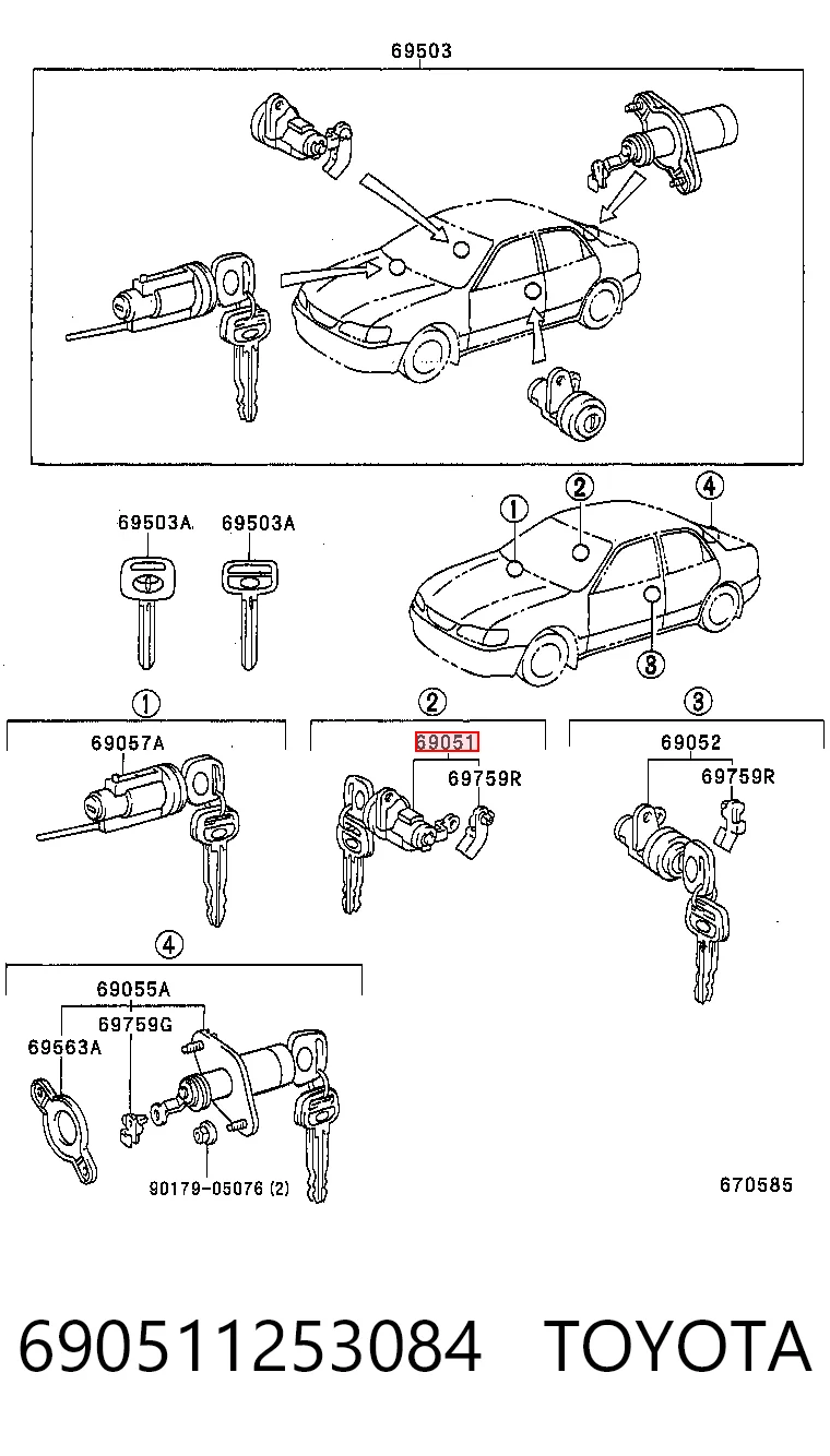 690511253084 Toyota
