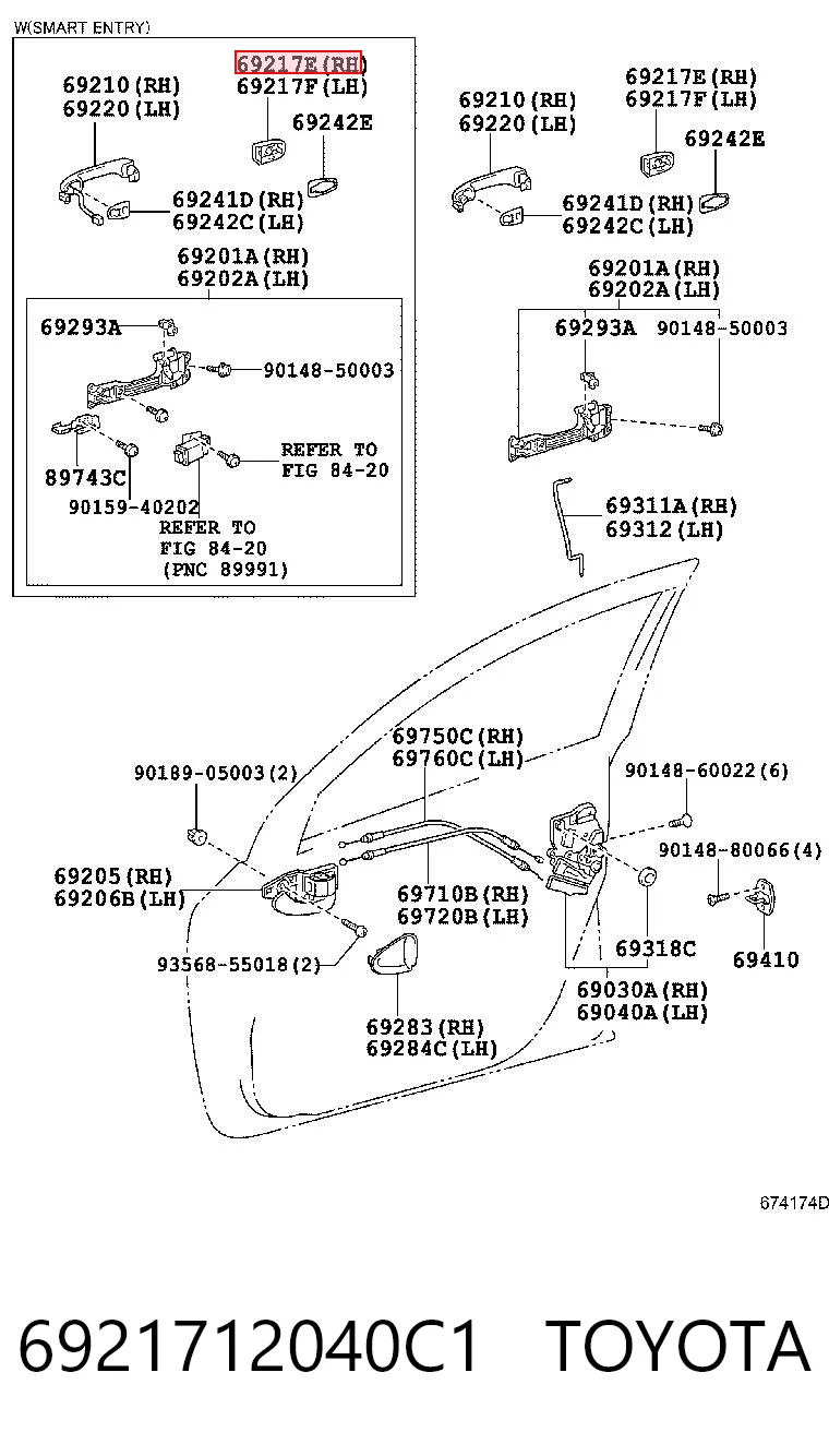 6921712040C1 Toyota 