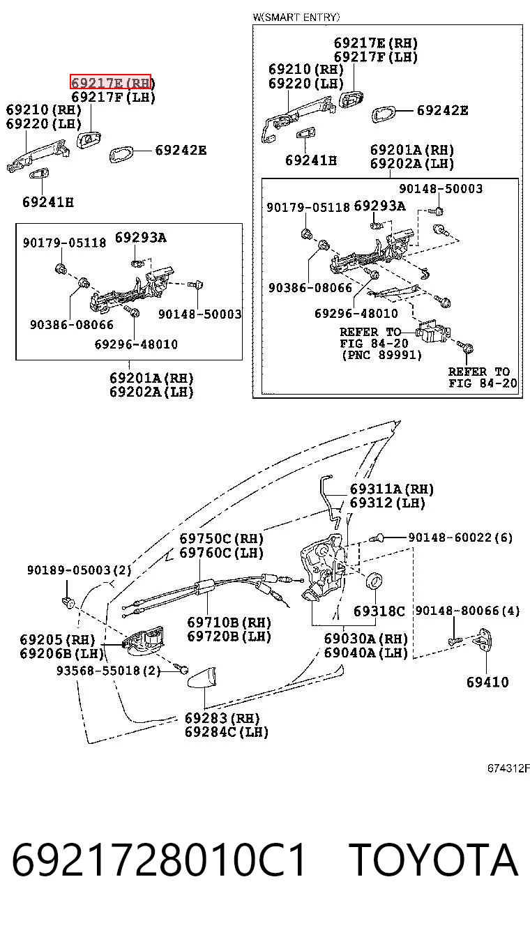 6921728010C1 Toyota 