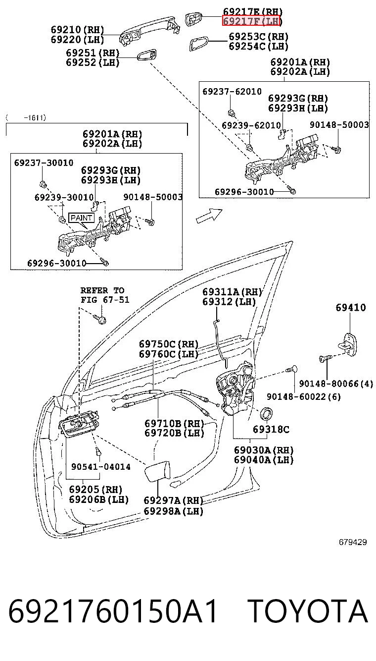 6921760150A1 Toyota 