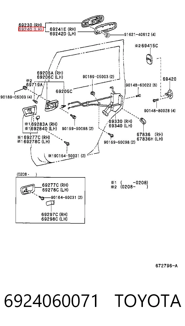6924060071 Toyota 