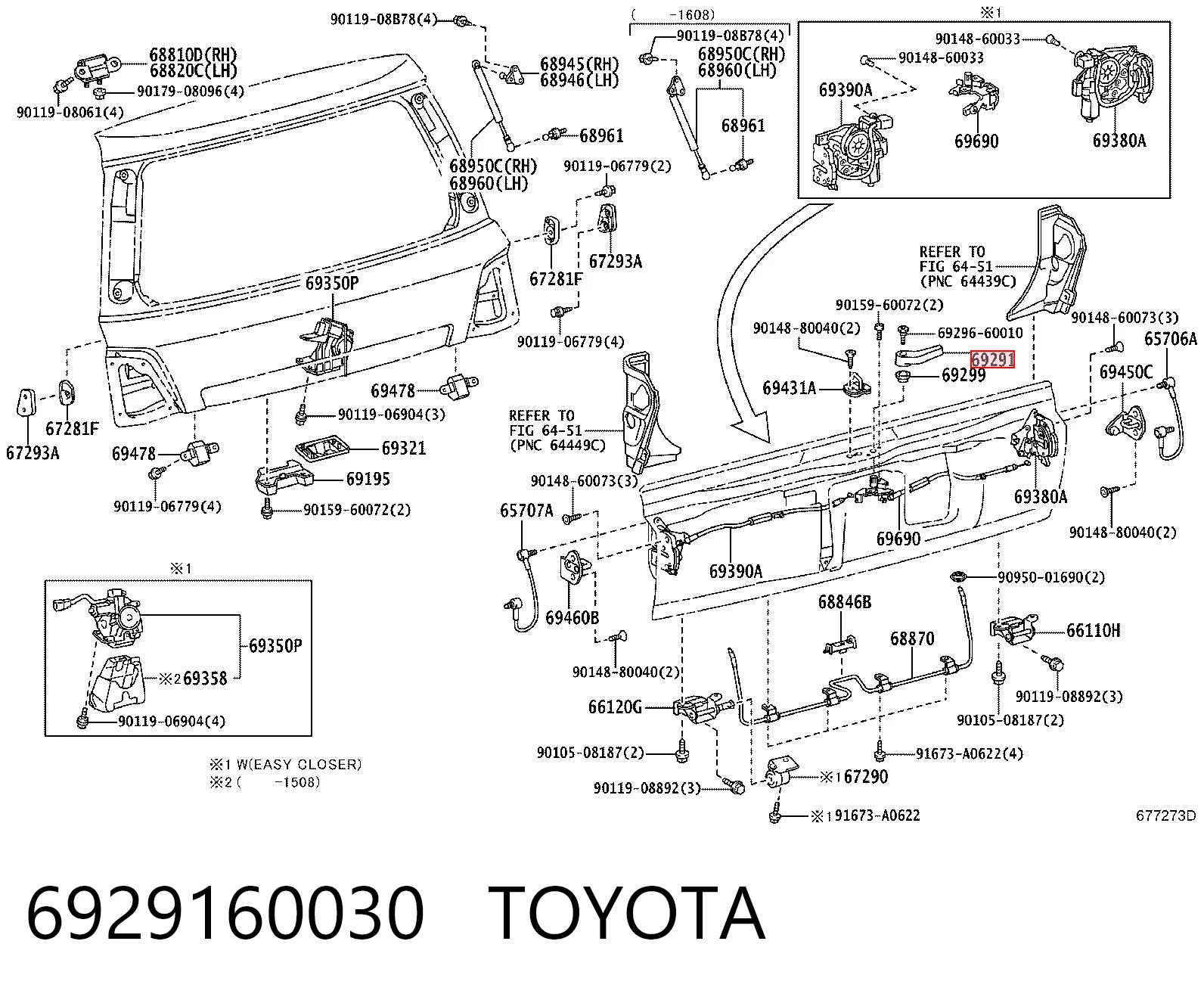 6929160030 Toyota 