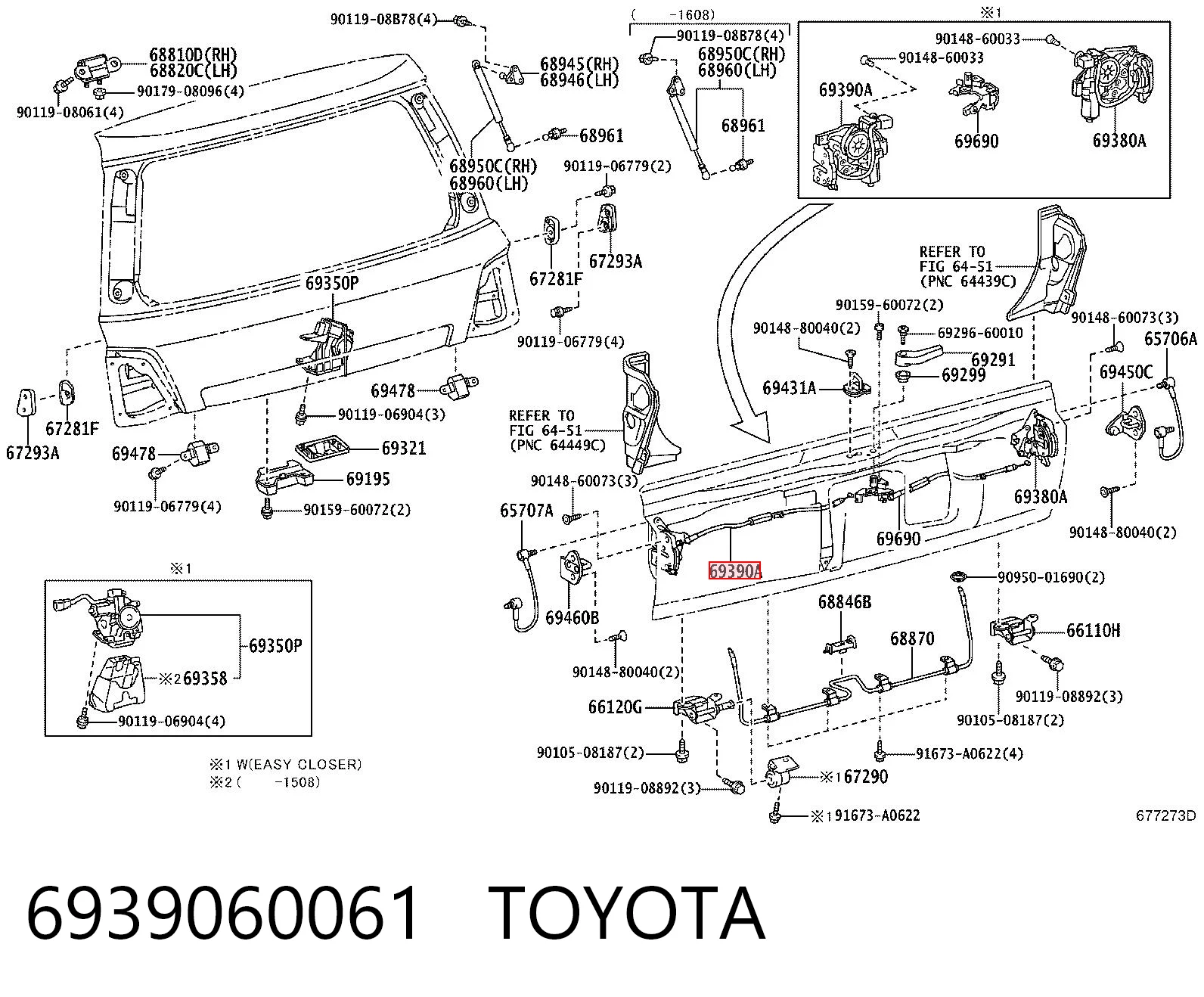 6939060061 Toyota 