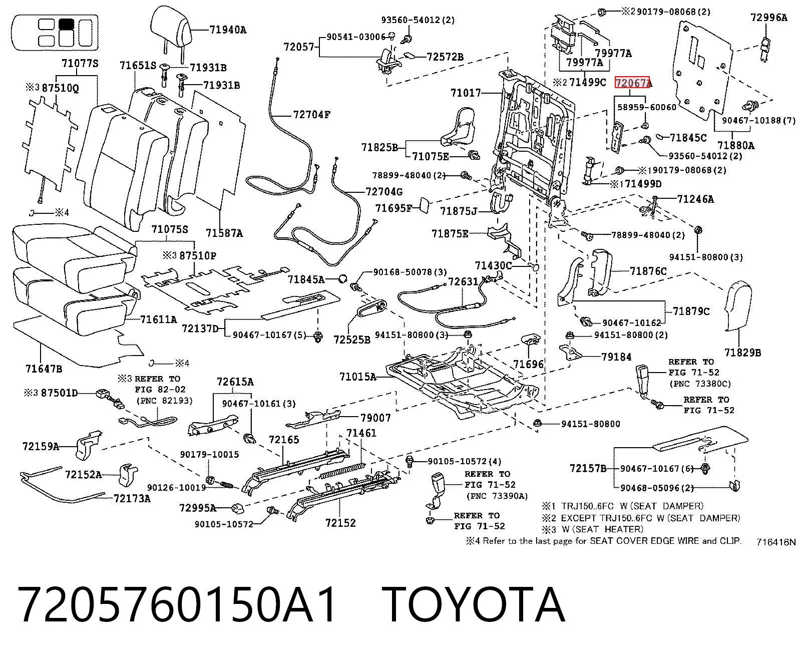 7205760150A1 Toyota 