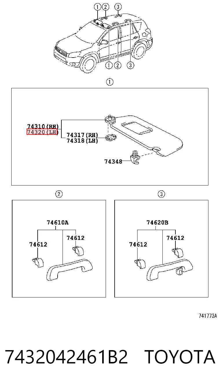 7432042461B2 Toyota