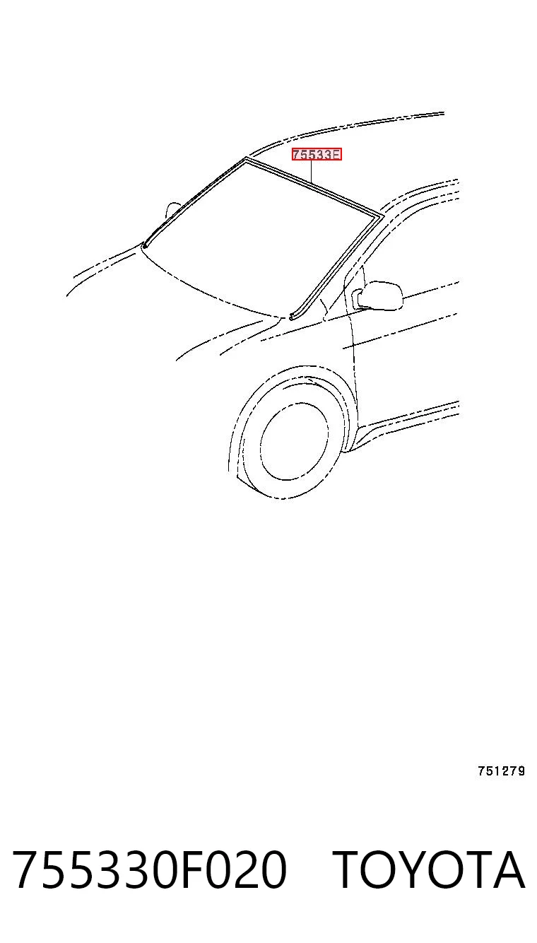 755330F020 Toyota