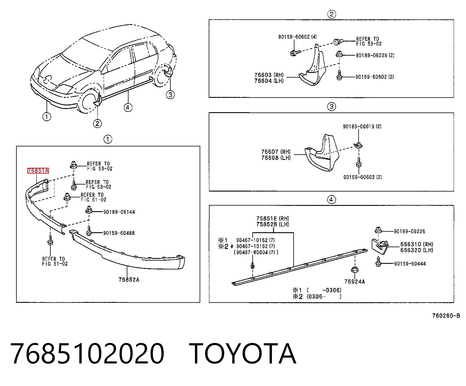 7685102020 Toyota
