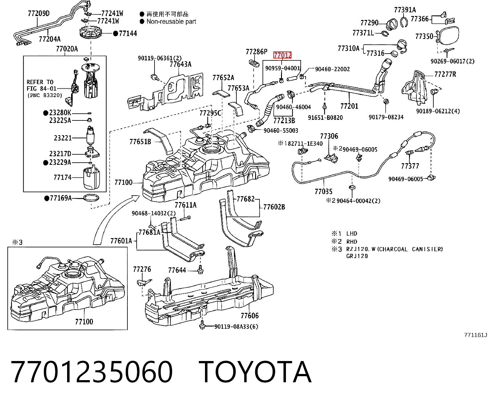 7701235060 Toyota
