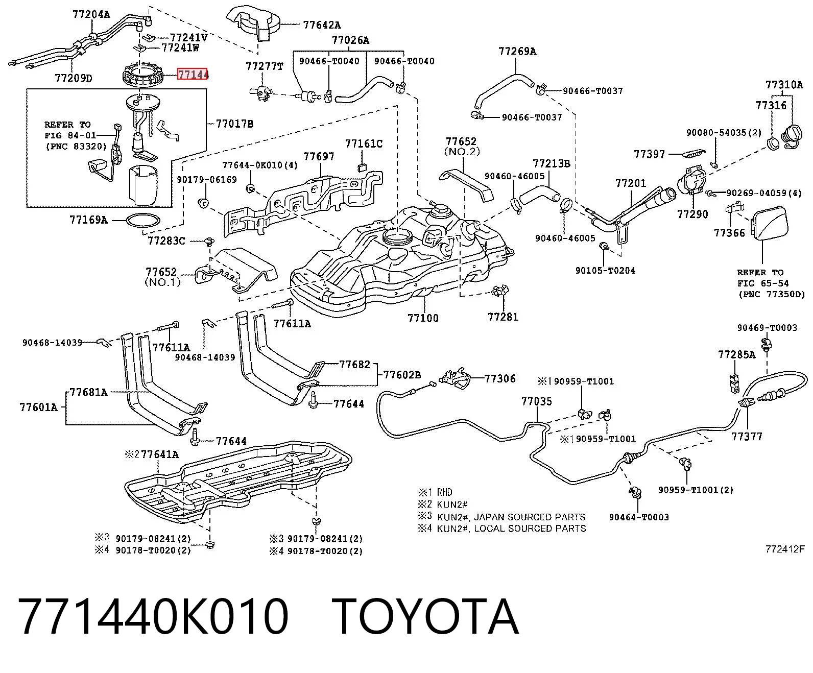 771440K010 Toyota 
