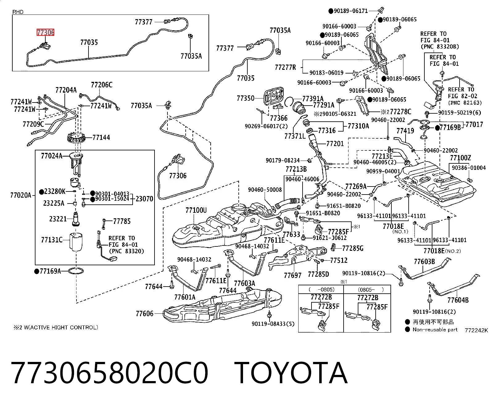 7730658020C0 Toyota 
