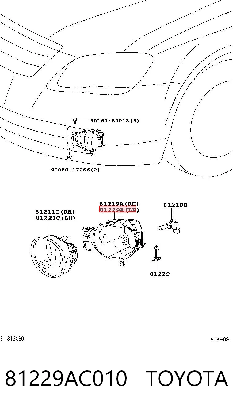 81229AC010 Toyota 