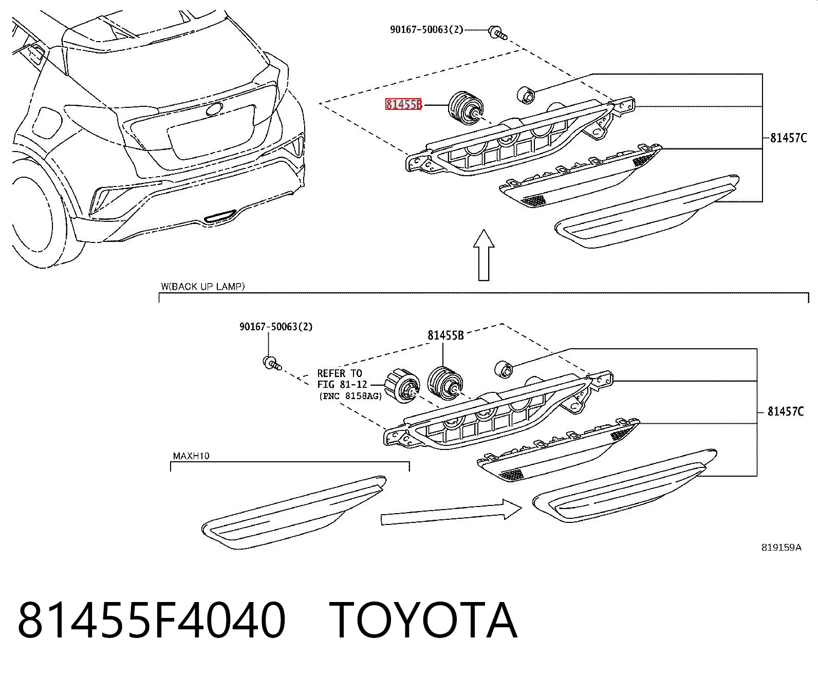81455F4040 Toyota 