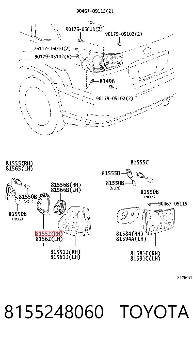8155248060 Toyota 