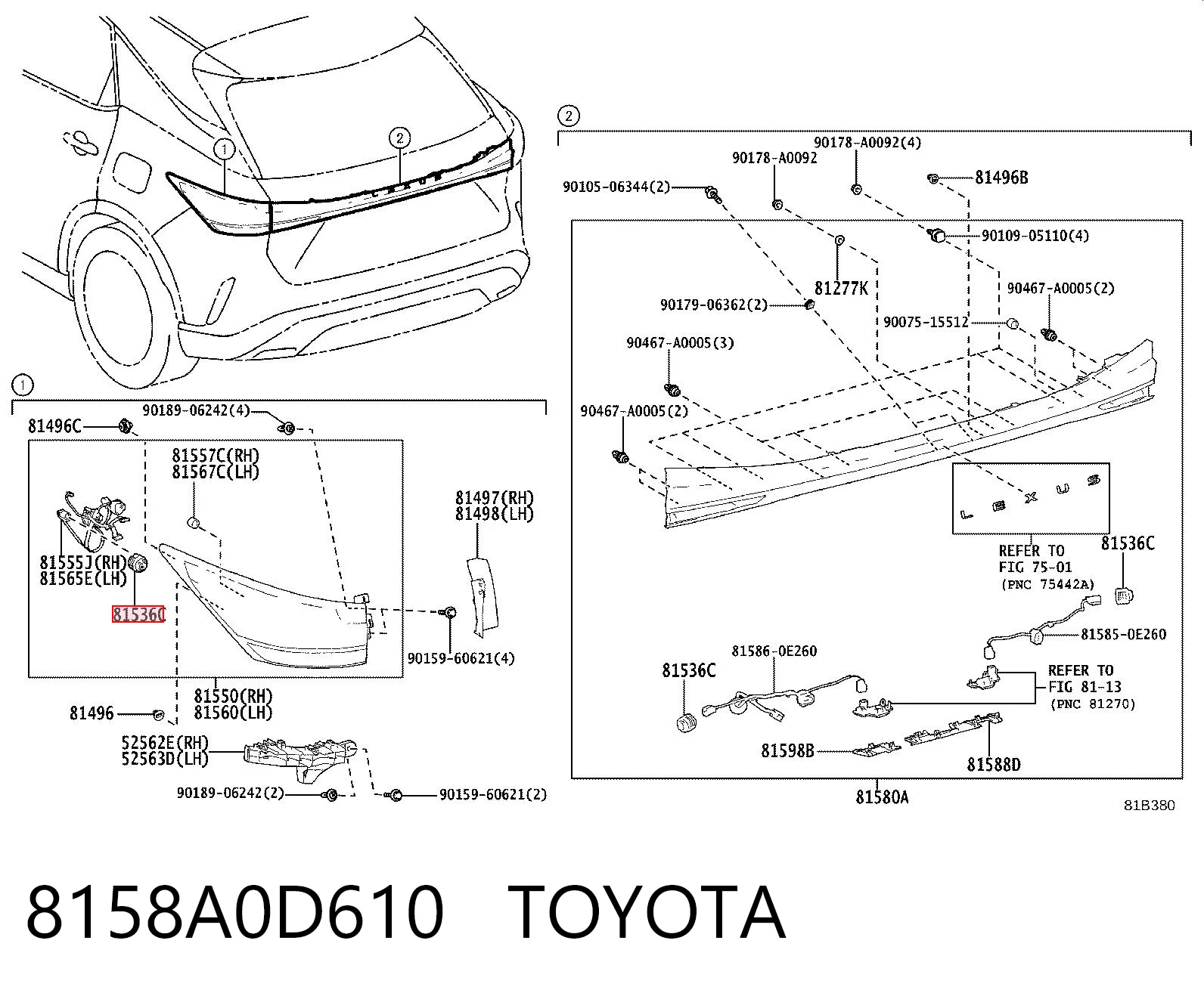 Протитуманні лампи на Toyota Corolla  E21