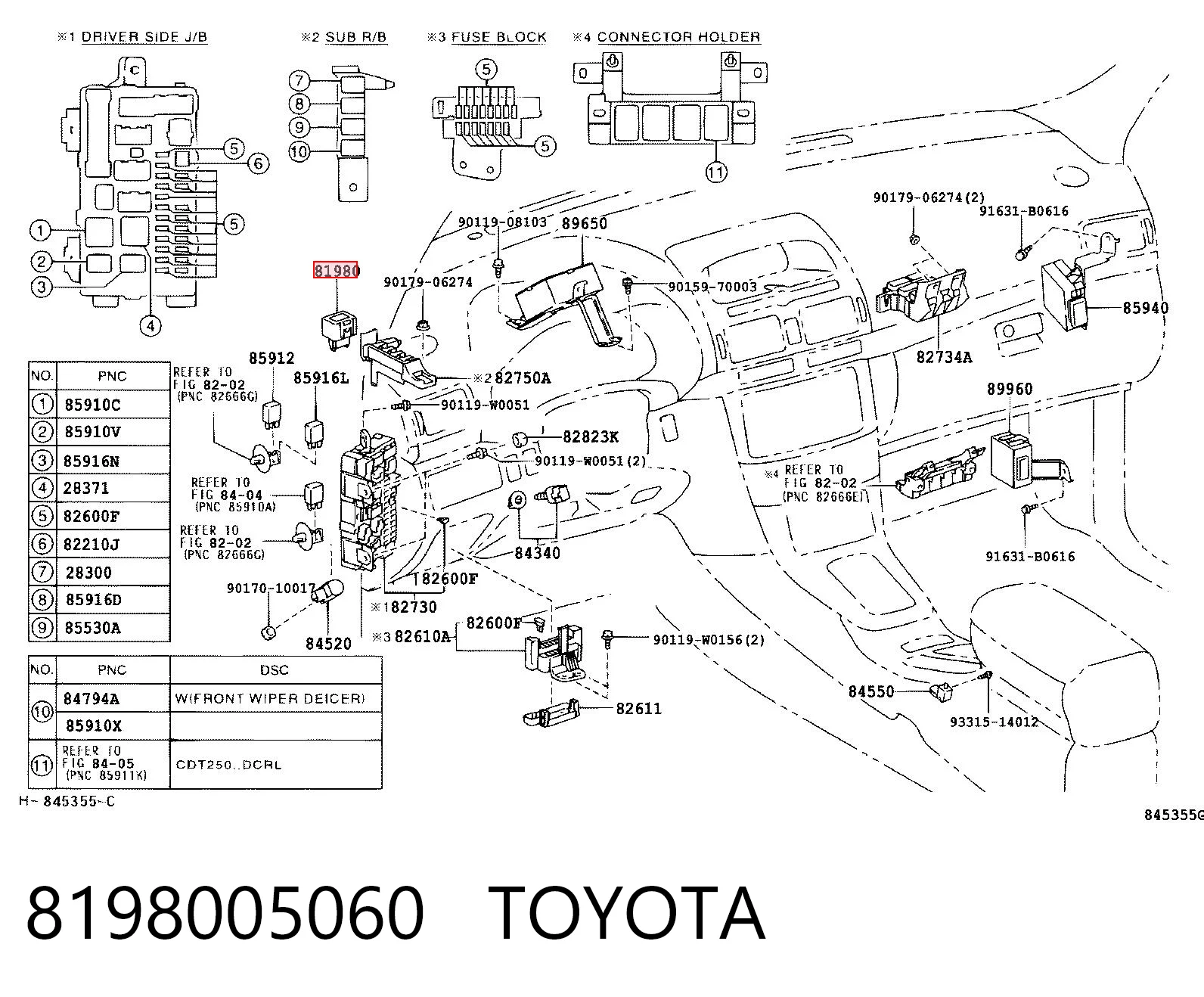Купити Реле поворотів Toyota Fj Cruiser  GSJ1