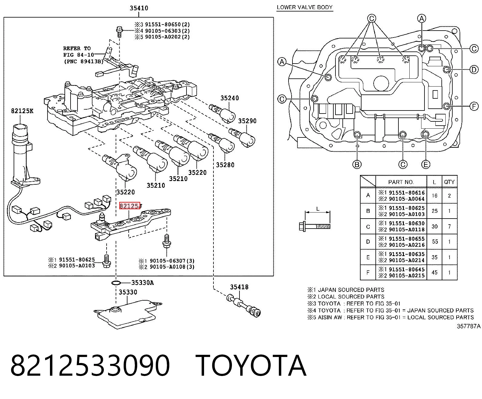 8212533090 Toyota
