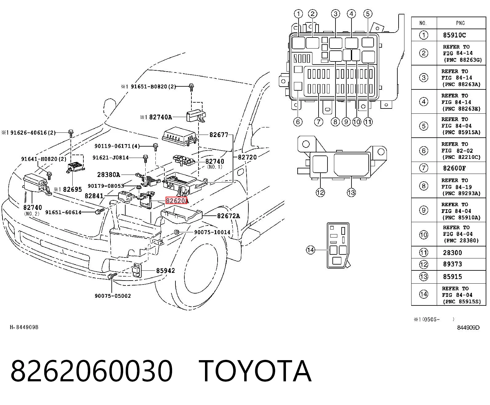 8262060030 Toyota