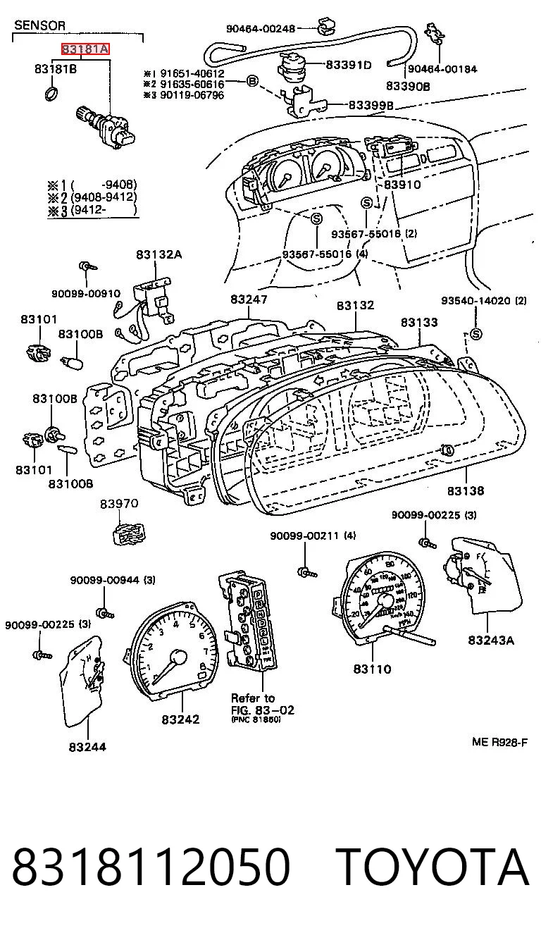 8318112050 Toyota 