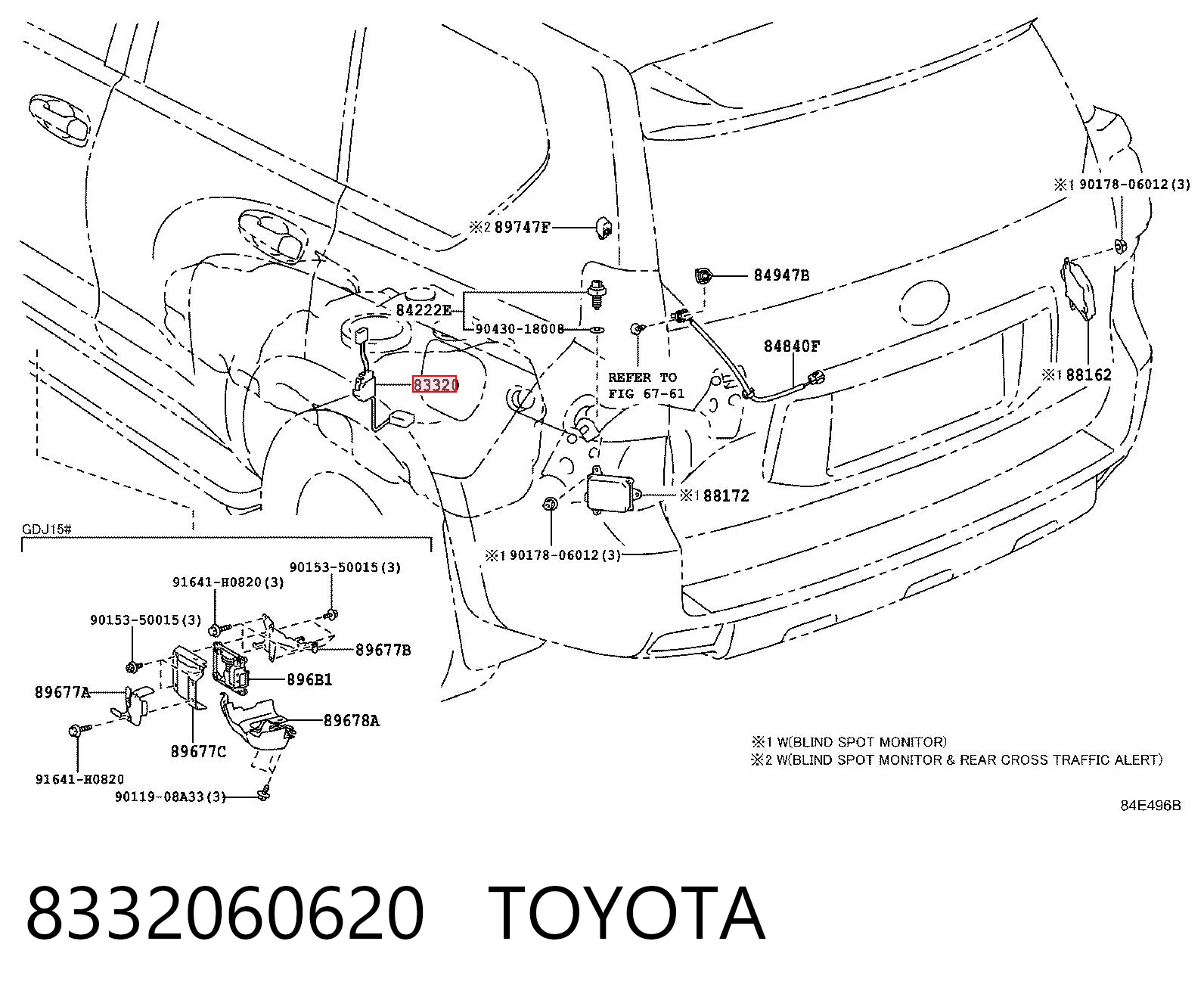 Датчик бензобака на Toyota Land Cruiser PRADO J150
