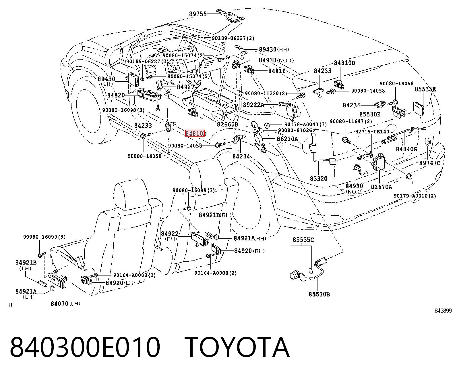 840300E010 Toyota 