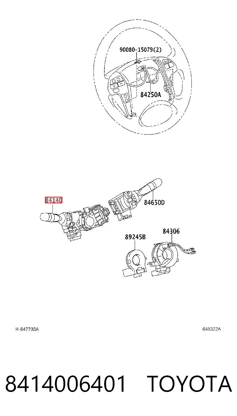8414006401 Toyota 