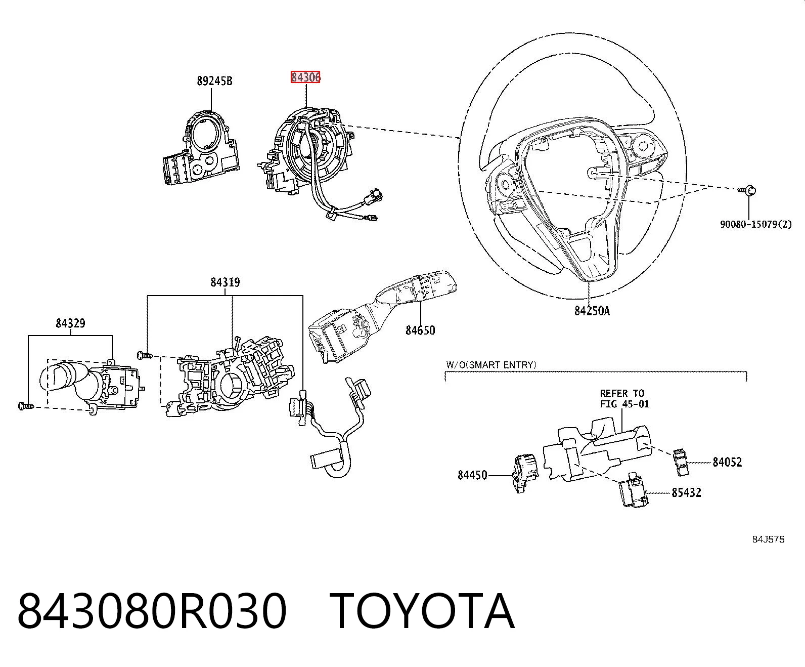843080R030 Toyota 