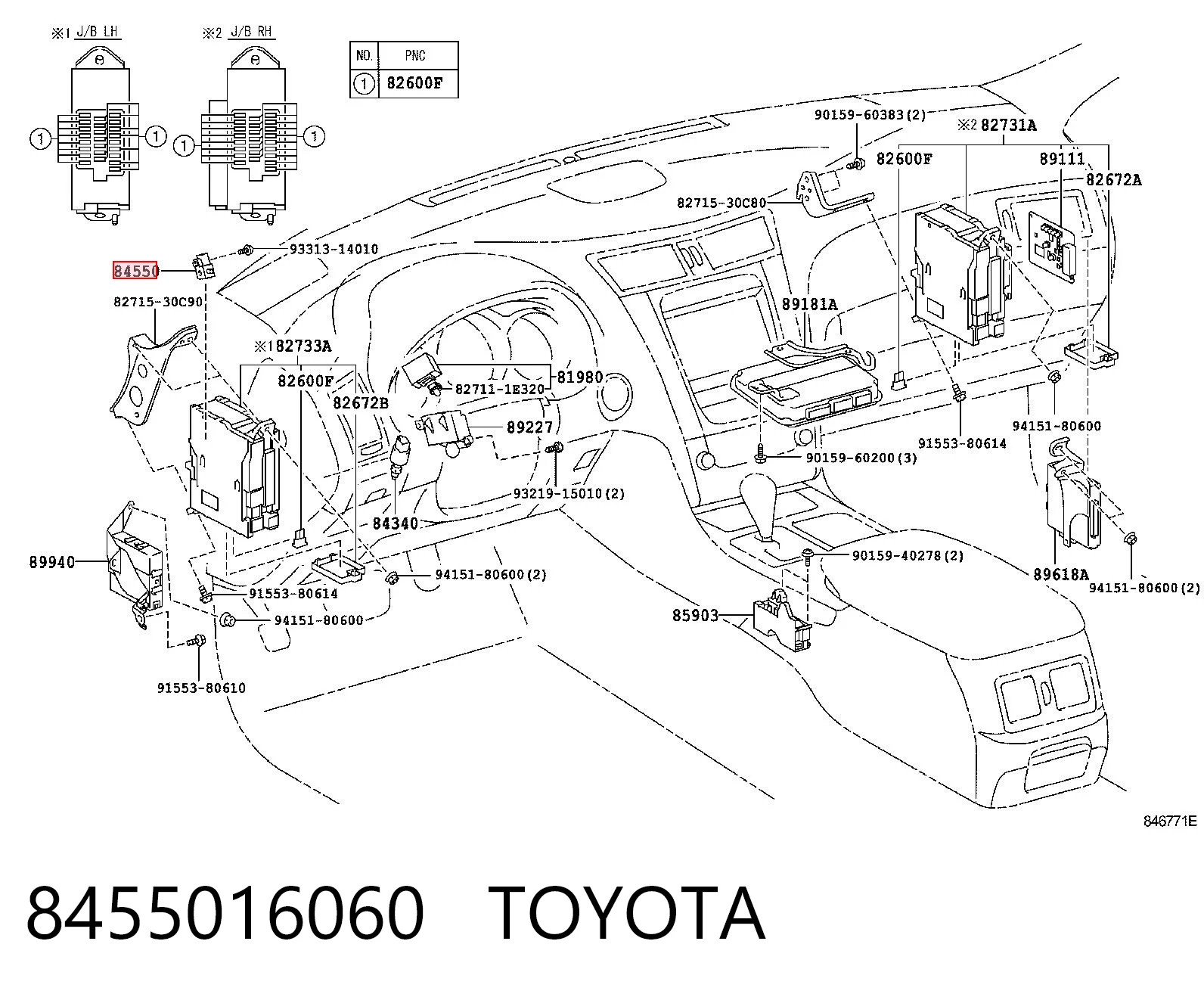 8455016060 Toyota 