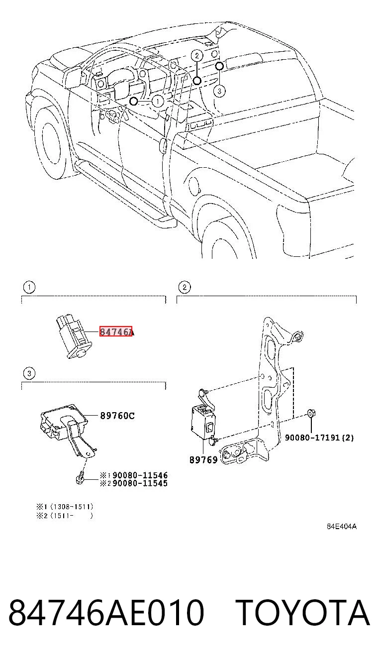 84746AE010 Toyota 