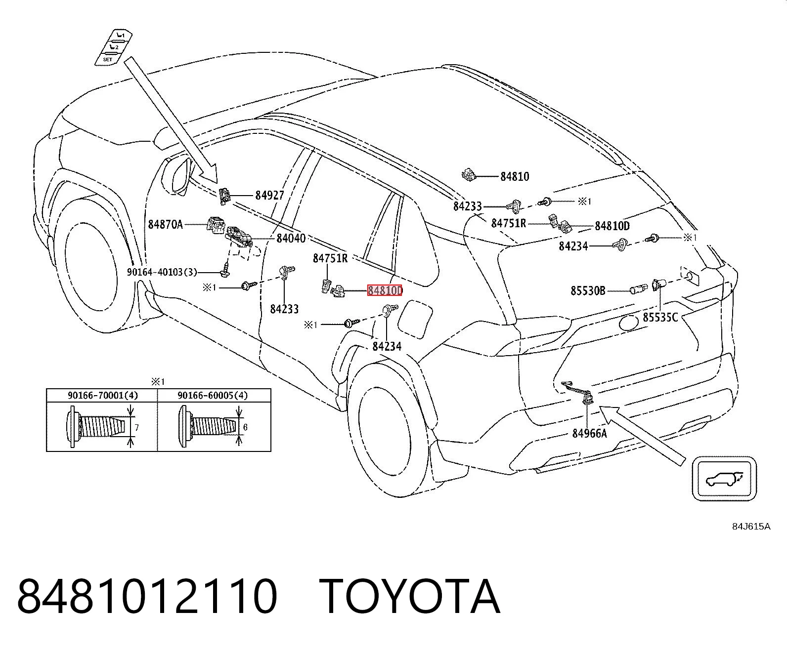 8481012110 Toyota 
