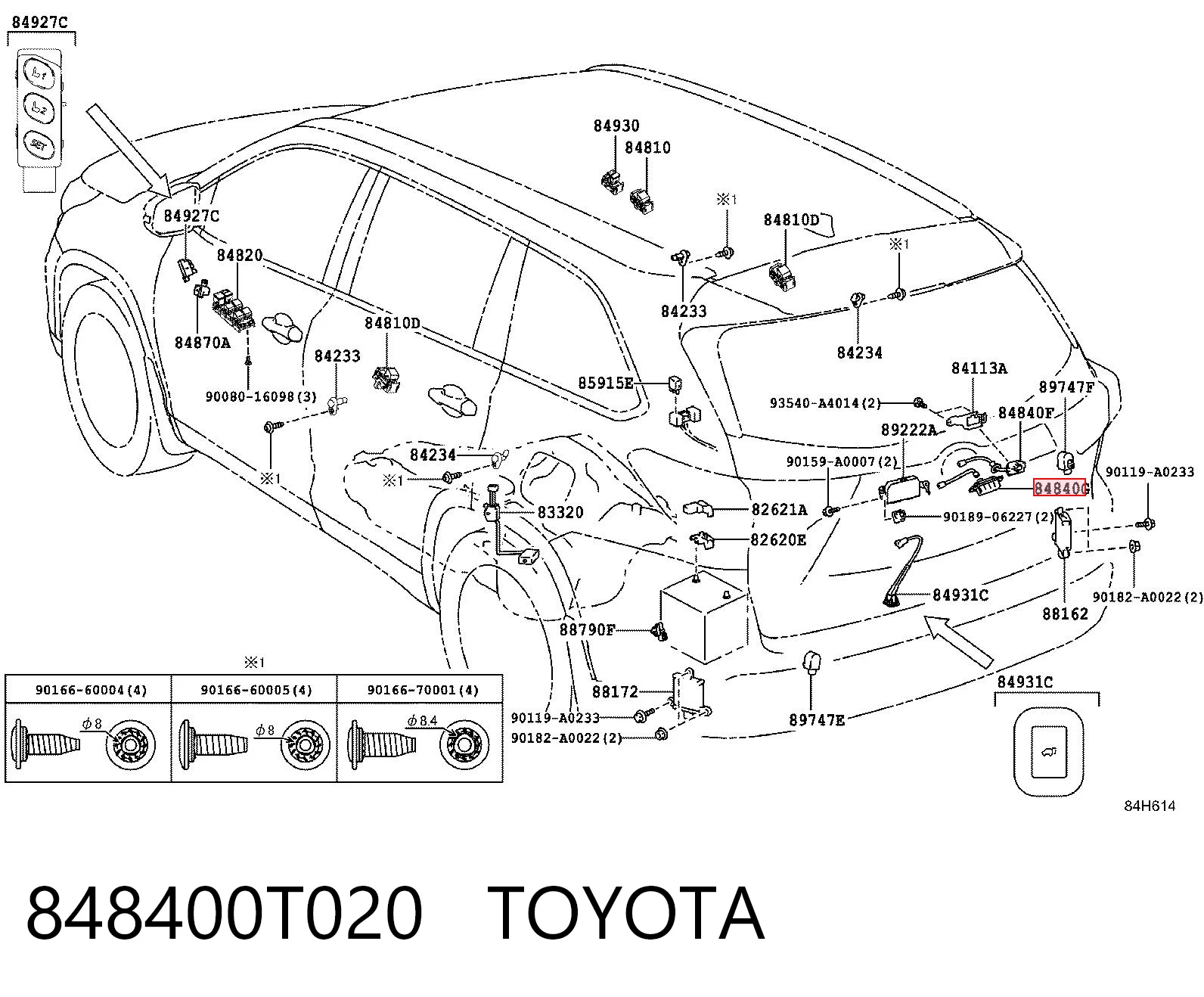 848400T020 Toyota 
