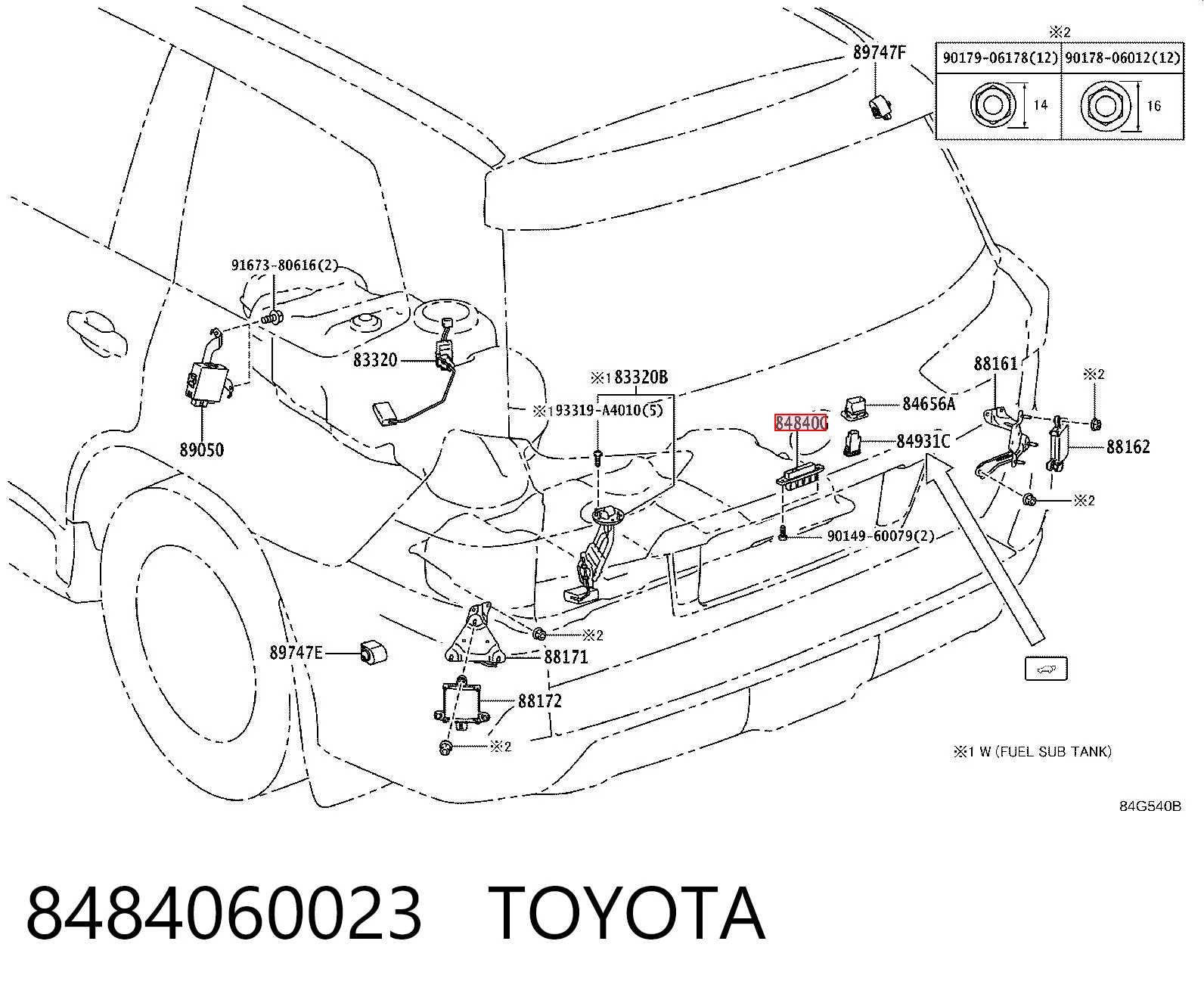 8484060023 Toyota 