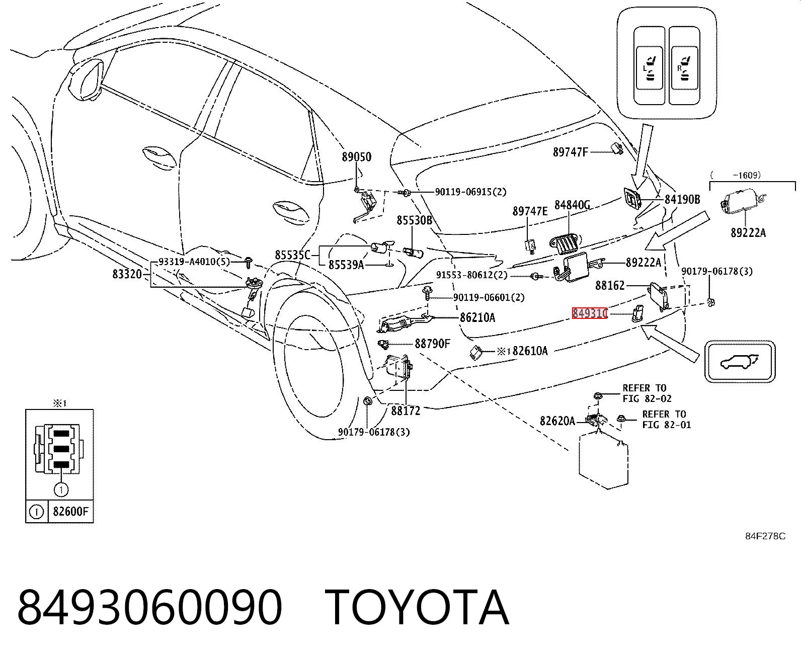 8493060090 Toyota 