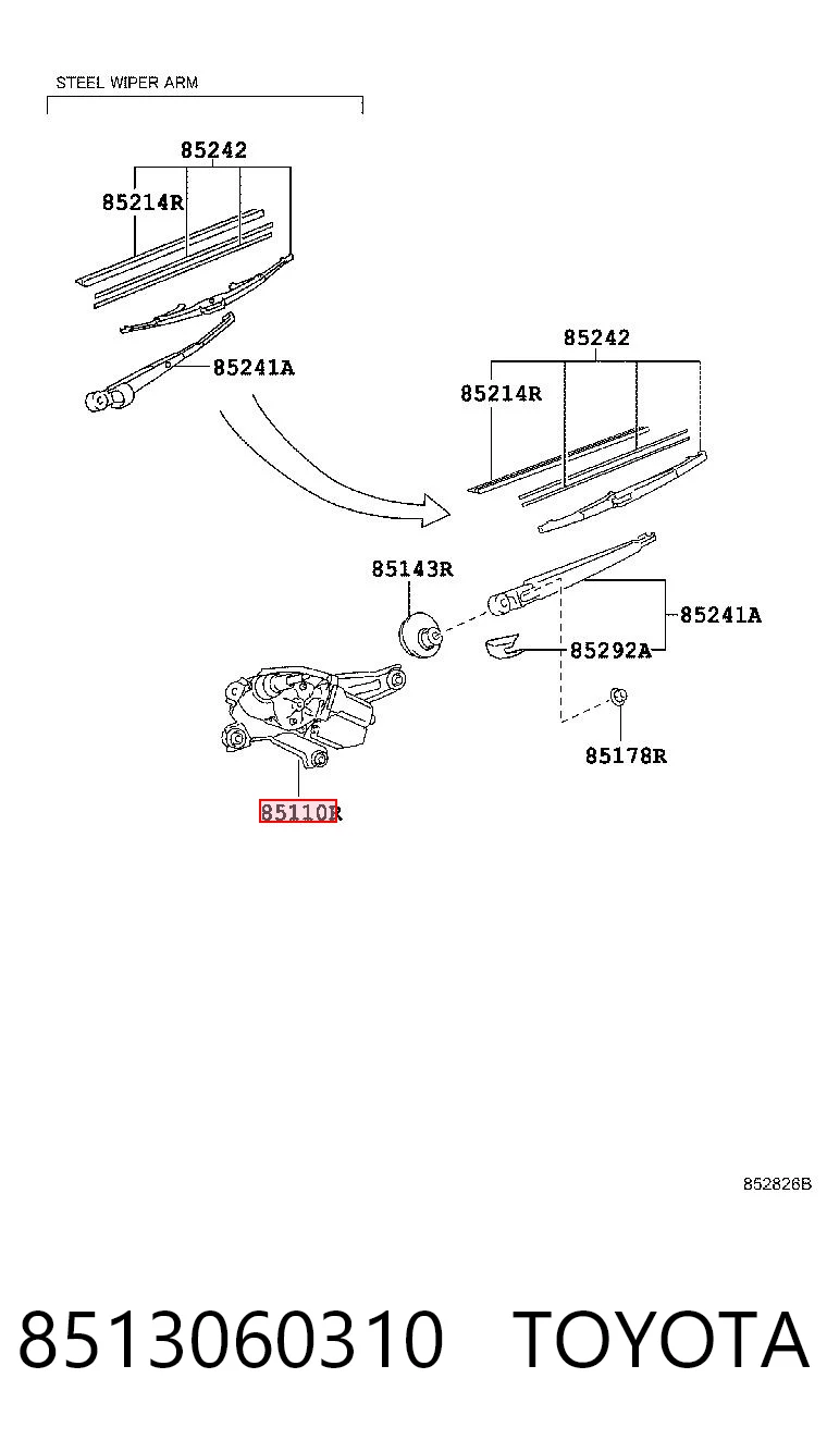 8513060310 Toyota