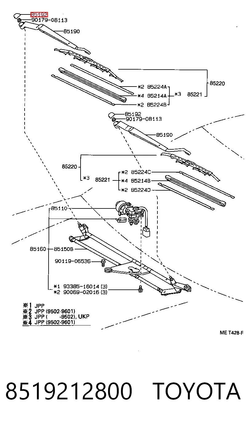 8519212800 Toyota