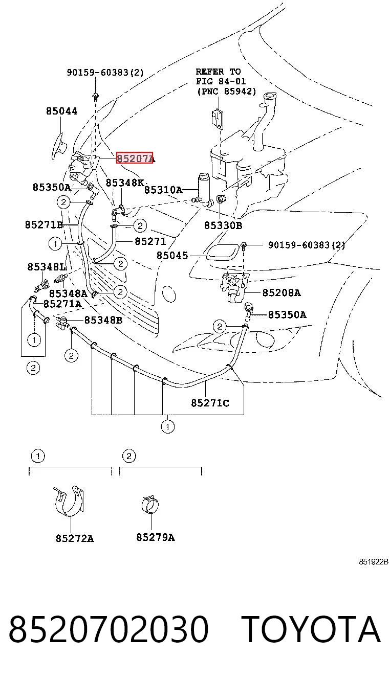 8520702030 Toyota 