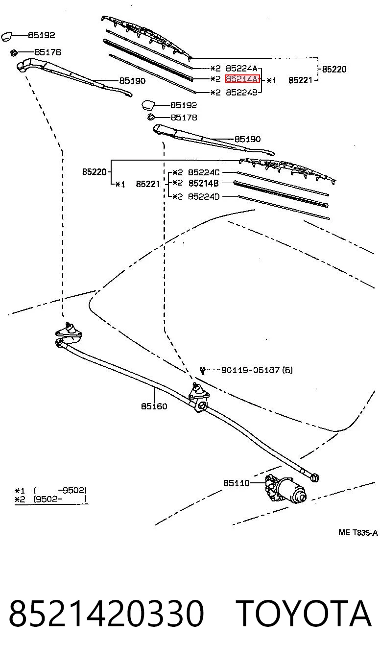 8521420330 Toyota