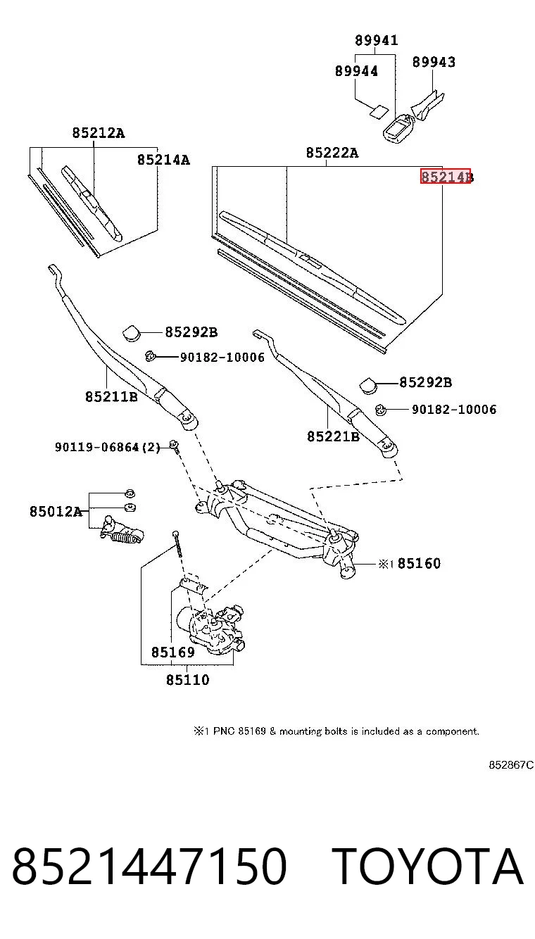8521447150 Toyota