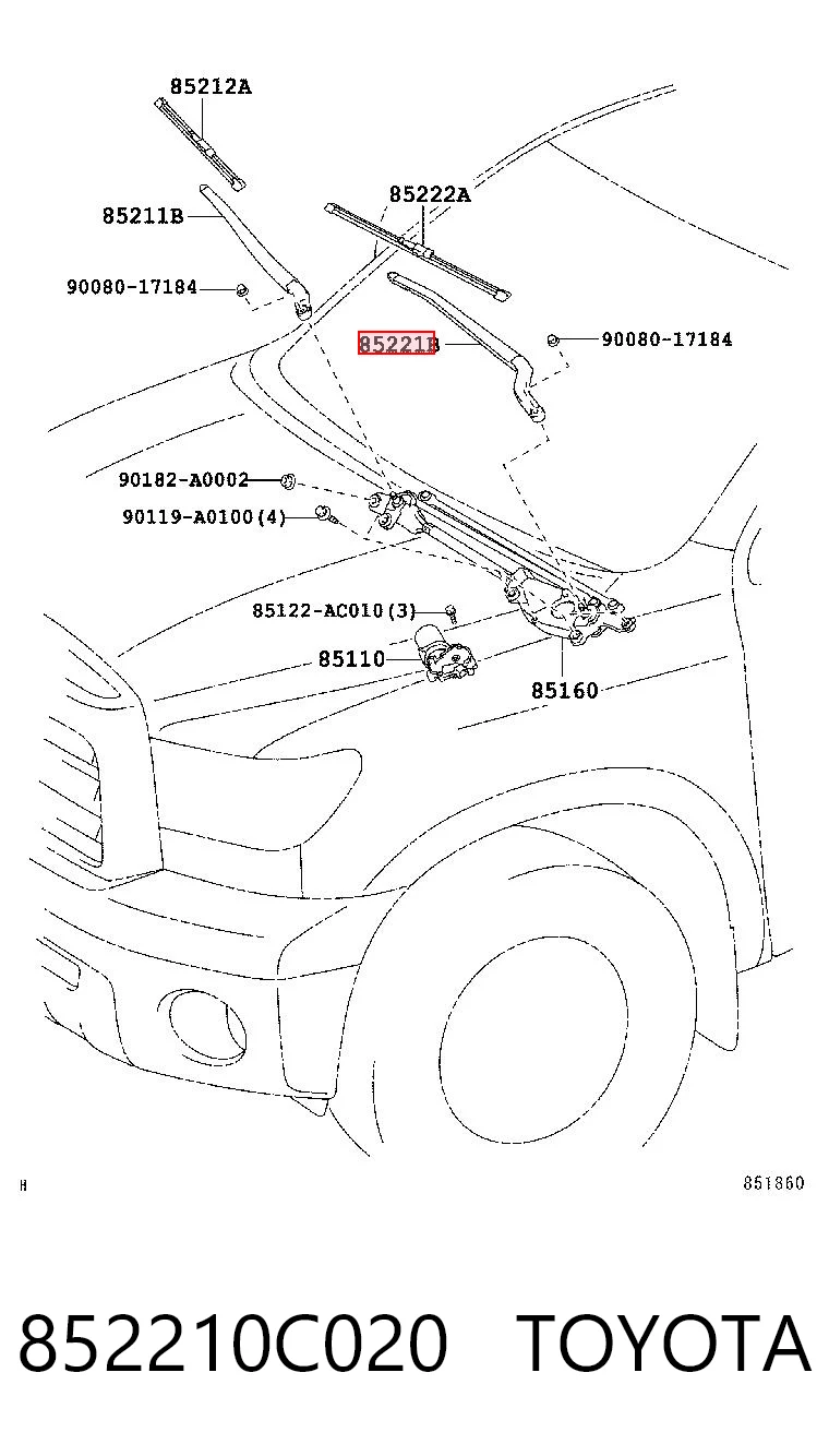 852210C020 Toyota 