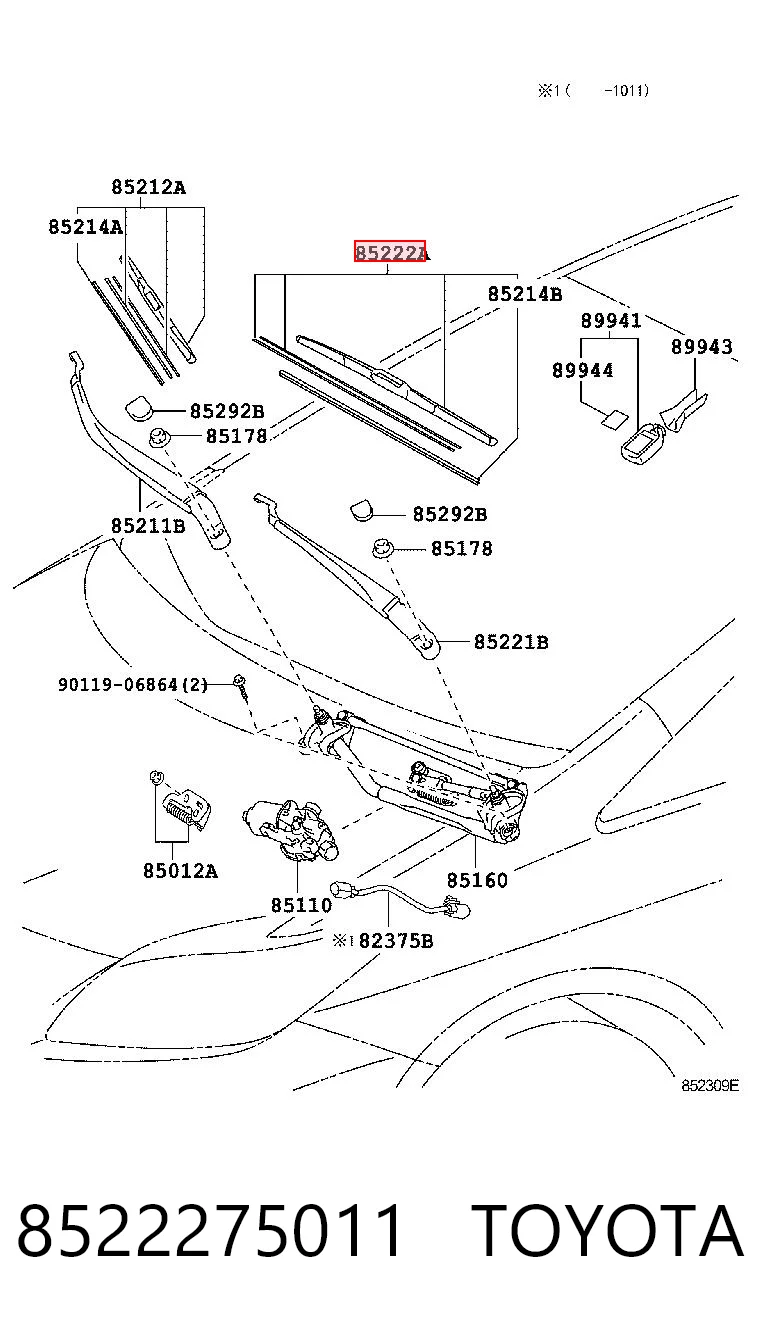 8522275011 Toyota