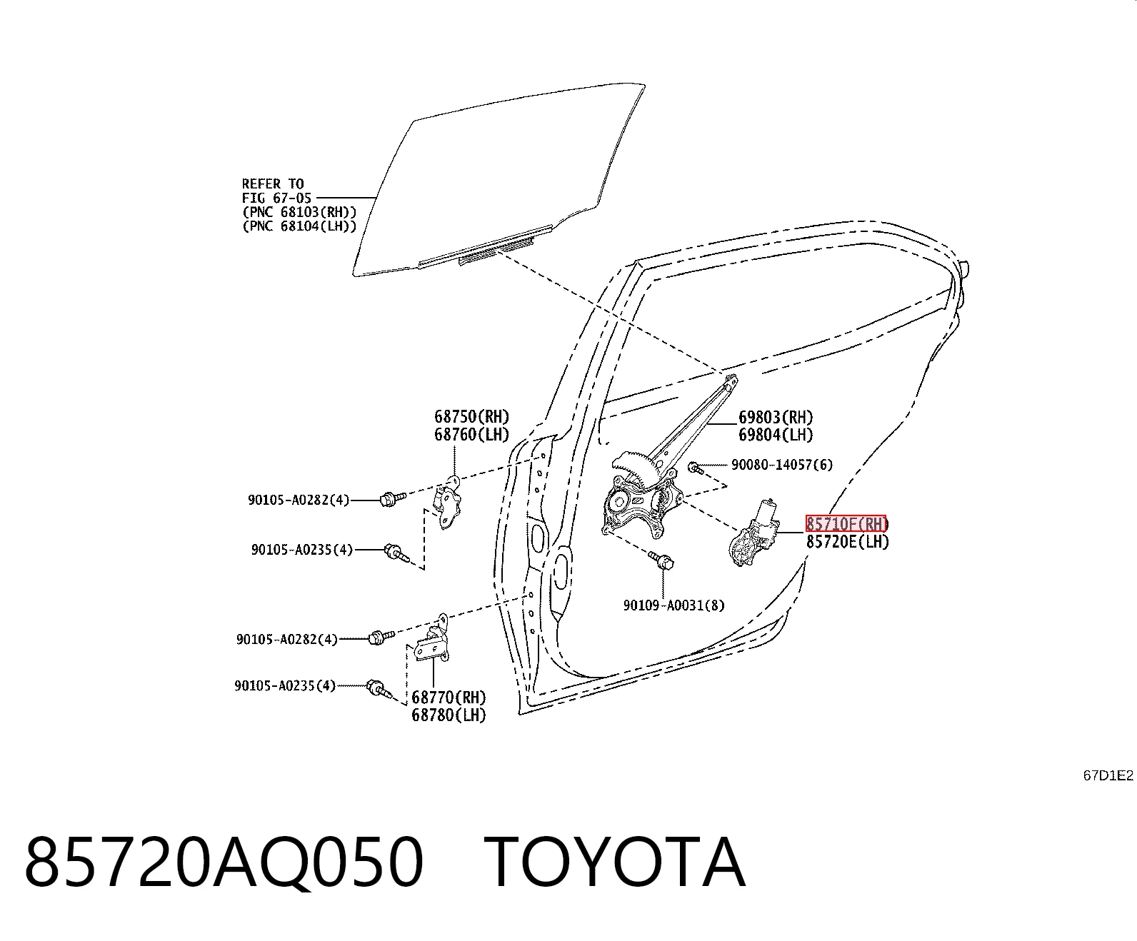85720AQ050 Toyota