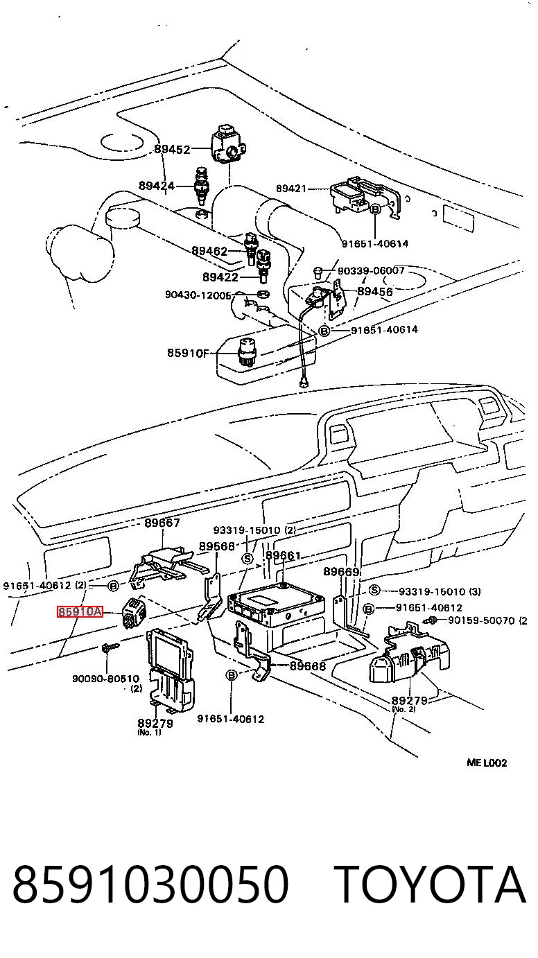 8591030050 Toyota 