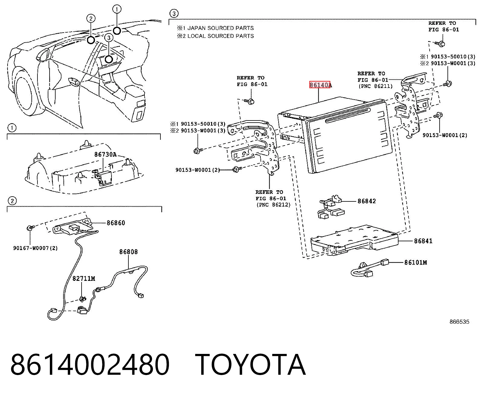 8614002480 Toyota
