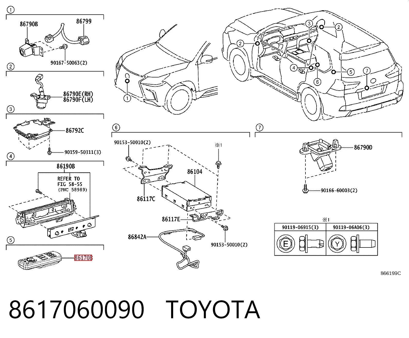 8617060090 Toyota